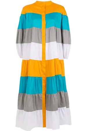Olympiah Vestido camisero a rayas