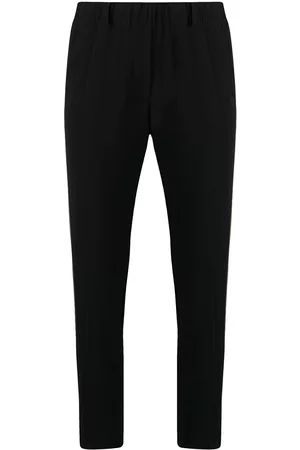 BLANCA Pantalones slim con franjas laterales