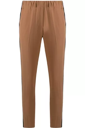 BLANCA Pantalones slim con franjas laterales