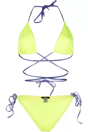Noire Swimwear Bikini Tanning con diseño cruzado