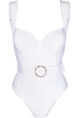 Noire Swimwear Bañador con detalle de cinturón
