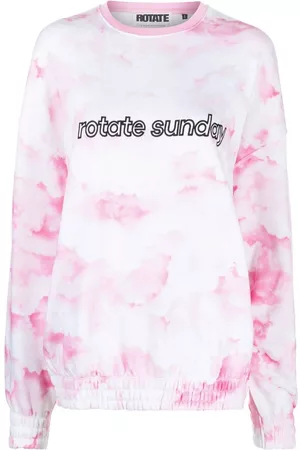ROTATE Sudadera Sunday con motivo tie-dye