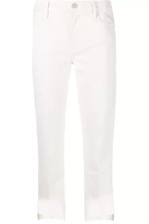Frame Vaqueros capri de talle alto