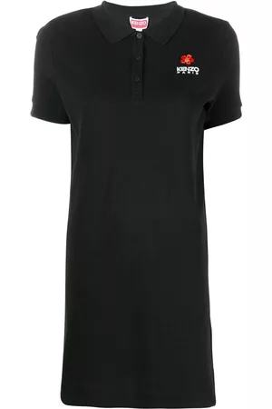 Kenzo Vestido con logo bordado