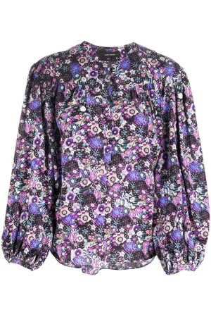 Isabel Marant Blusa Zara con estampado floral