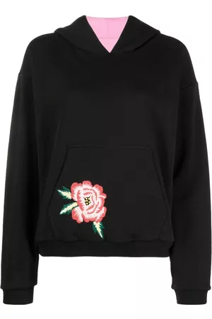 Kenzo Sudadera con capucha y bordado floral