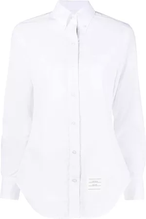 Thom Browne Camisa con parche del logo