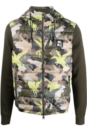 Etro Plumífero con motivo Pegaflies