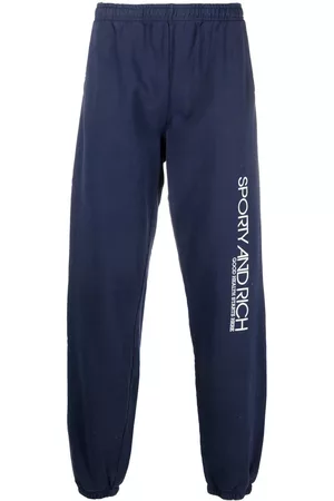 Sporty & Rich Pantalones de chándal con logo estampado