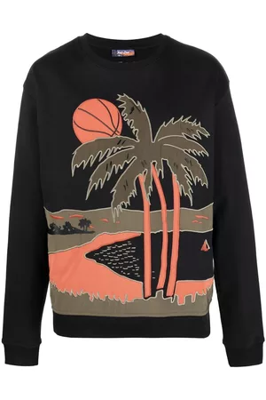 JUST DON Jersey con motivo de palmera