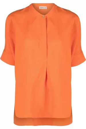BLANCA Camisa con cierre oculto