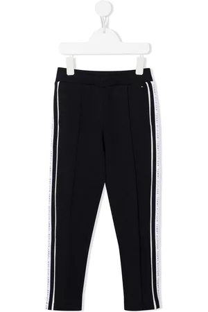 Tommy Hilfiger Pantalones de chándal con franja del logo