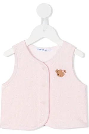 Familiar Chaleco con bordado Teddy Bear