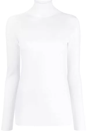 Fabiana Filippi Jersey de canalé con cuello vuelto