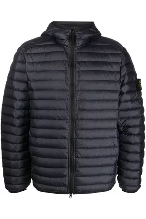 Stone Island Plumífero con parche Compass