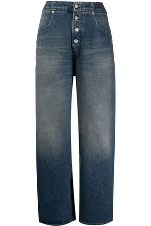 Maison Margiela Vaqueros rectos con efecto lavado