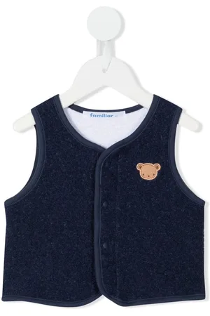 Familiar Chaleco con bordado Teddy Bear