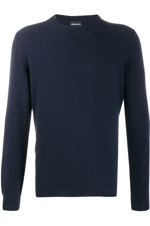 Giorgio Armani Jersey de punto fino con cuello redondo