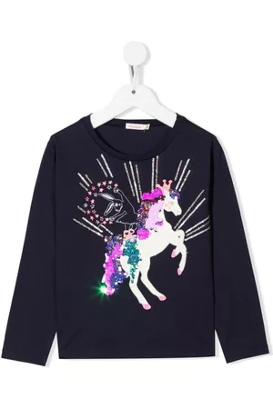 Billieblush Camiseta Unicorn con lentejuelas
