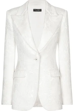 Dolce & Gabbana Blazer Turlington con brocado floral