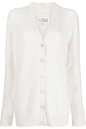 Maison Margiela Cárdigan con cuello en V