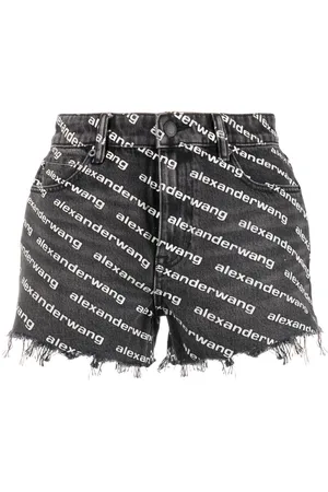 Alexander Wang Pantalones vaqueros cortos Bite con logo