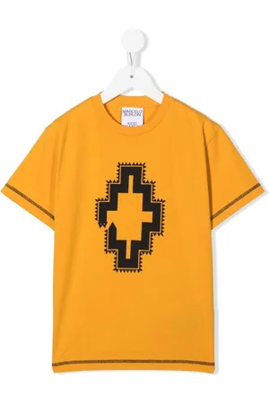 MARCELO BURLON Camiseta con estampado geométrico
