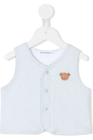 Familiar Chaleco con bordado Teddy Bear