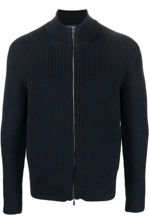 DRUMOHR Cárdigan de merino con cremallera
