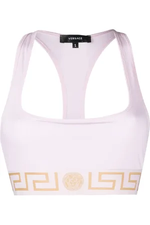 Versace shops border bralette