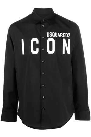 Dsquared2 Camisa con logo estampado