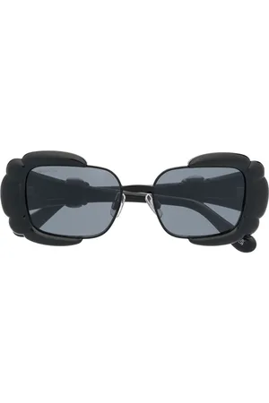 Swarovski Gafas de sol con montura cuadrada festoneada