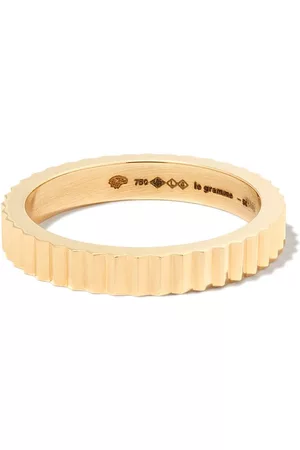 Le Gramme Anillo Guilloche en oro amarillo de 18kt