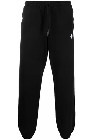 MARCELO BURLON Pantalones de chándal con logo bordado