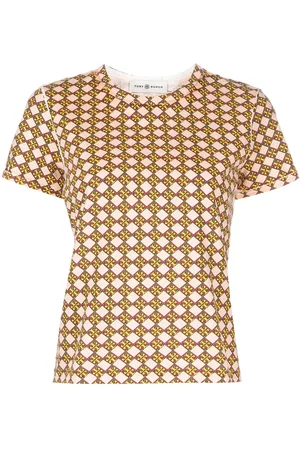 Tory Burch Camiseta a cuadros