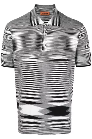 Missoni Polo de punto jaspeado