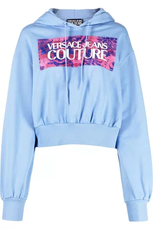 VERSACE Sudadera con capucha y logo