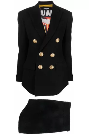 Dsquared2 Traje de falda con doble botonadura