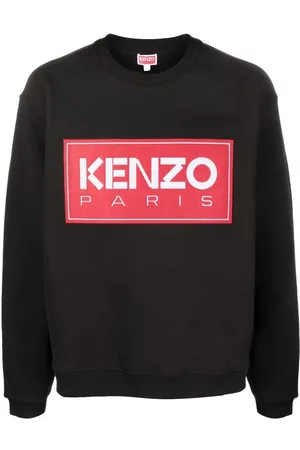 Kenzo Sudadera con logo bordado