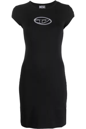 Diesel Vestido corto D-Angiel estilo camiseta
