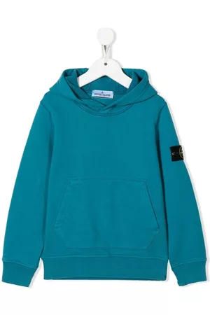 Stone Island Sudadera con capucha y parche del logo