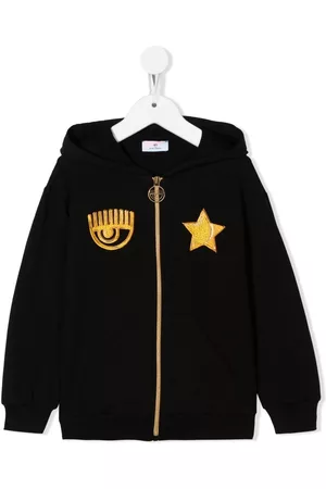 Chiara Ferragni Sudadera con capucha y parche del logo