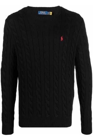 Ralph Lauren Jersey de punto de ochos con logo bordado