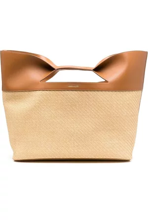 Alexander McQueen Bolso shopper The Bow tejido