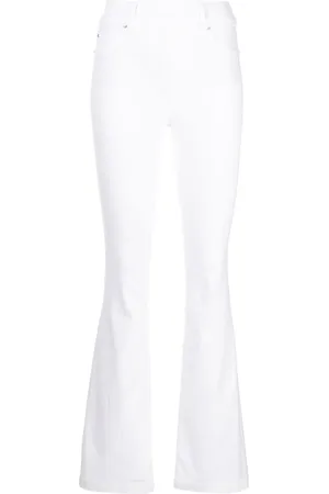 Spanx Vaqueros skinny acampanados de talle alto
