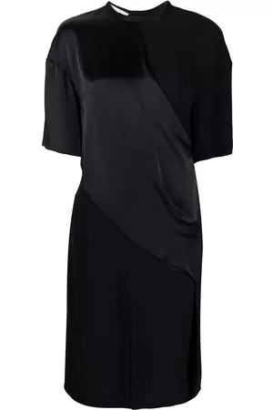 Stella McCartney Vestido estilo camiseta drapeado