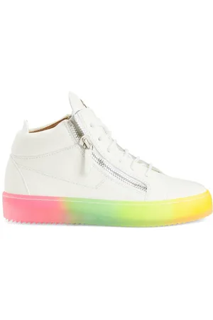 Giuseppe Zanotti Zapatillas Kriss con motivo de arcoíris