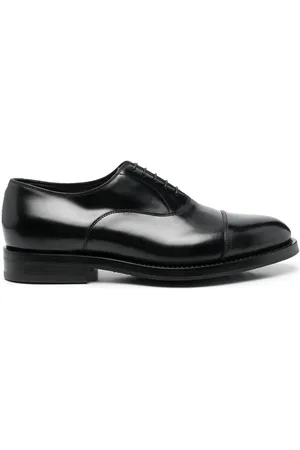 santoni Zapatos derby con puntera de almendra