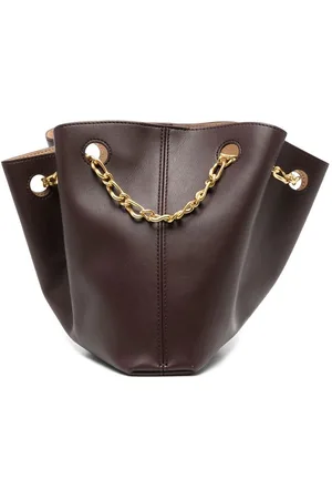 Nanushka Bolso shopper con asa de cadena