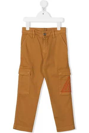 Lanvin Pantalones cargo con logo bordado